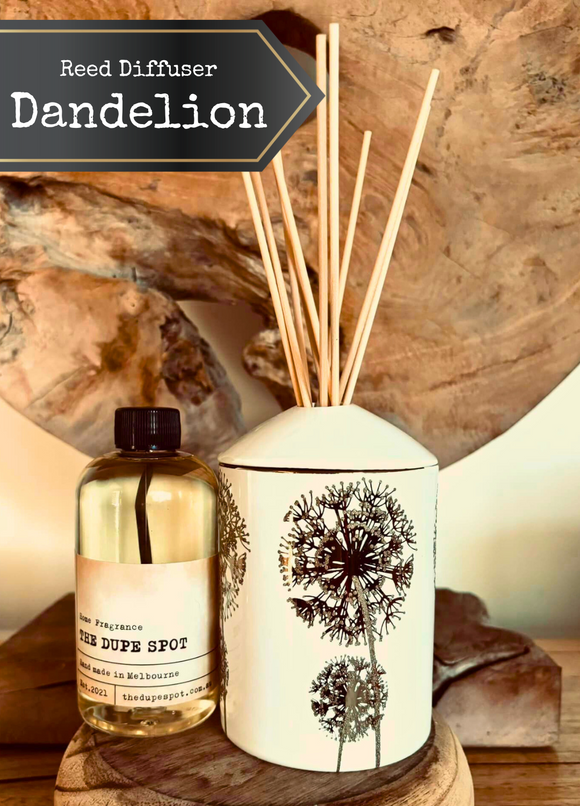 White Dandelion Reed Diffuser with 250ml fragrance