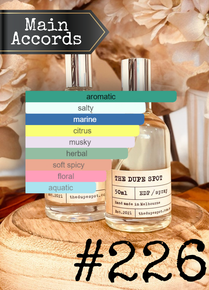 Our Duplication of WOOD SAGE & SEA SALT by JO MALONE 226 The Dupe