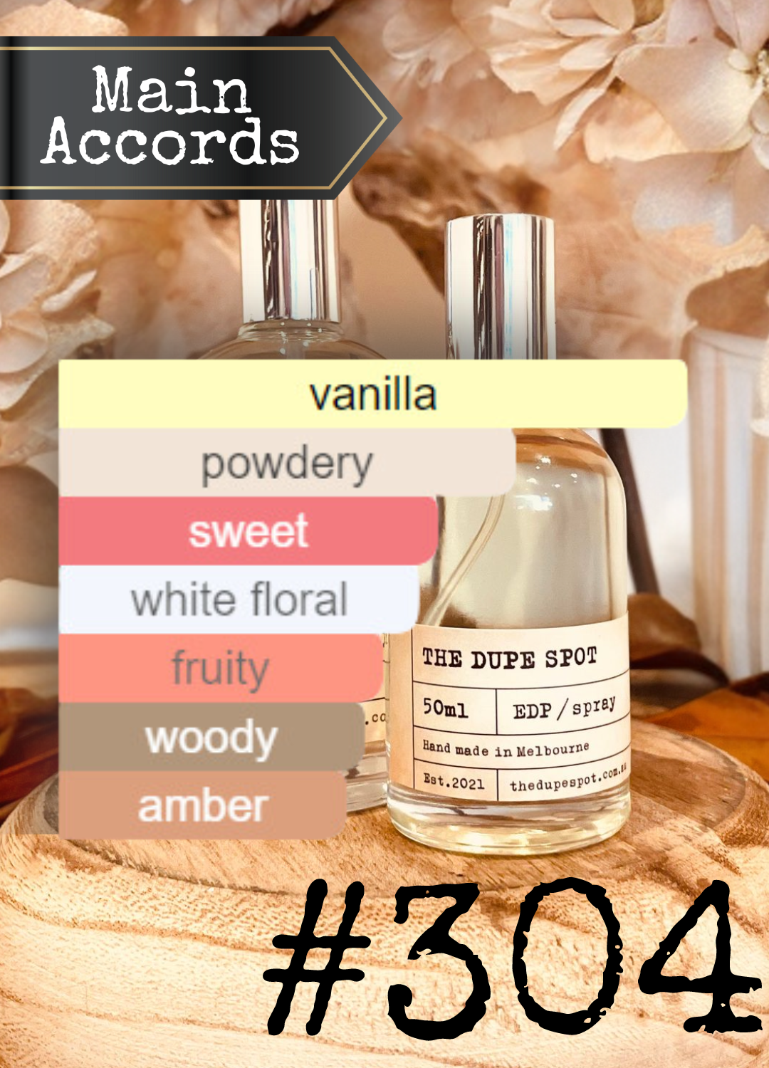 304 20ml Roll On of Our Duplication of VANILLA by THE BODY SHOP