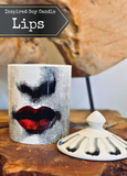 LIPS - Soy Candle - AMALFI COAST FRAGRANCE