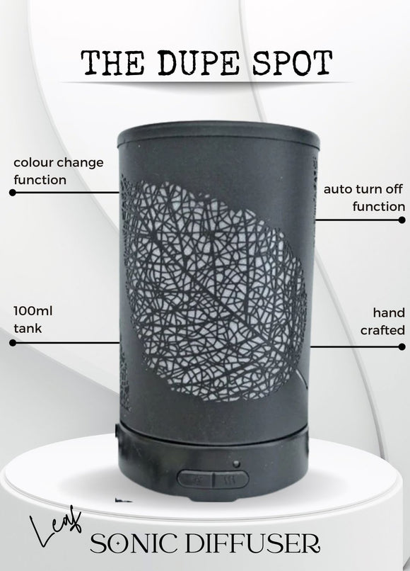 Sonic Diffuser - black leaf