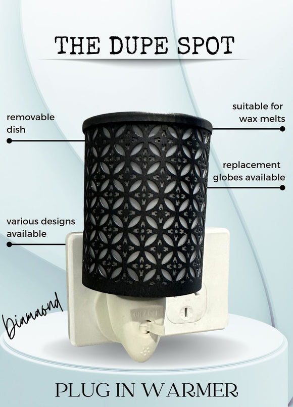 PLUG IN WARMER - DIAMOND BLACK