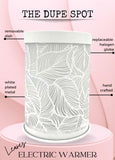 ELECTRIC MELT WARMER - White Leaves